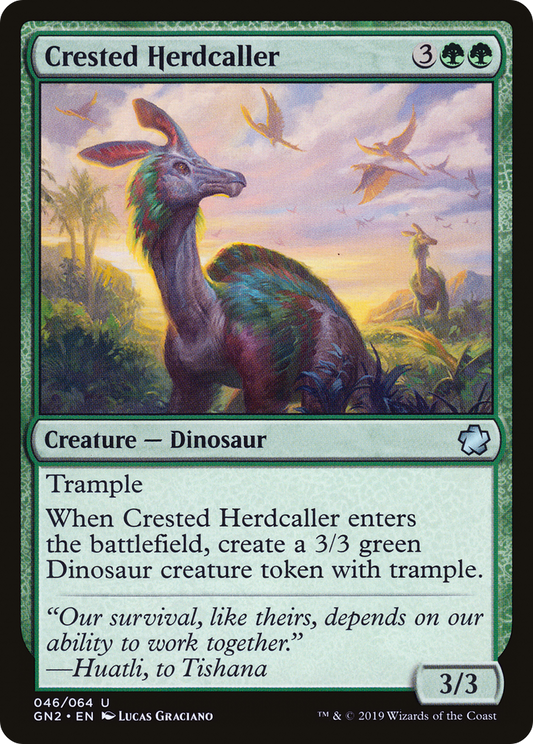 Crested Herdcaller (GN2-046) - Game Night 2019