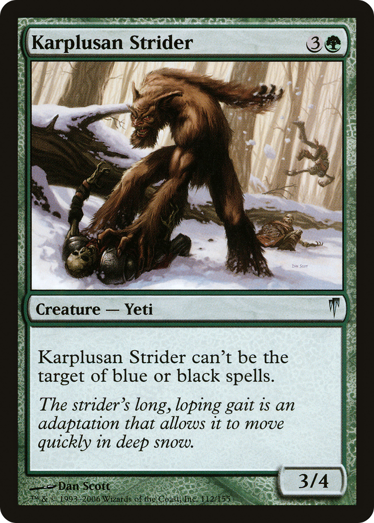 Karplusan Strider (CSP-112) - Coldsnap