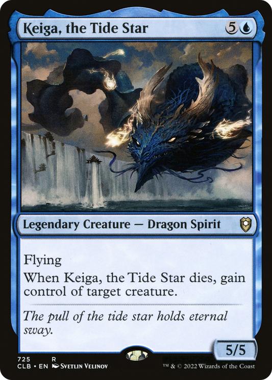 Keiga, the Tide Star (CLB-725) - Commander Legends: Battle for Baldur's Gate