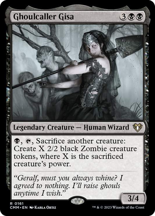 Ghoulcaller Gisa (CMM-161) - Commander Masters Foil