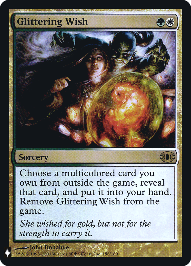 Glittering Wish (LIST-FUT-156) - The List Foil