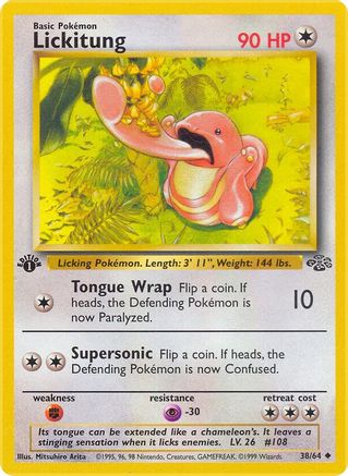 Lickitung 38/64 - Jungle Unlimited