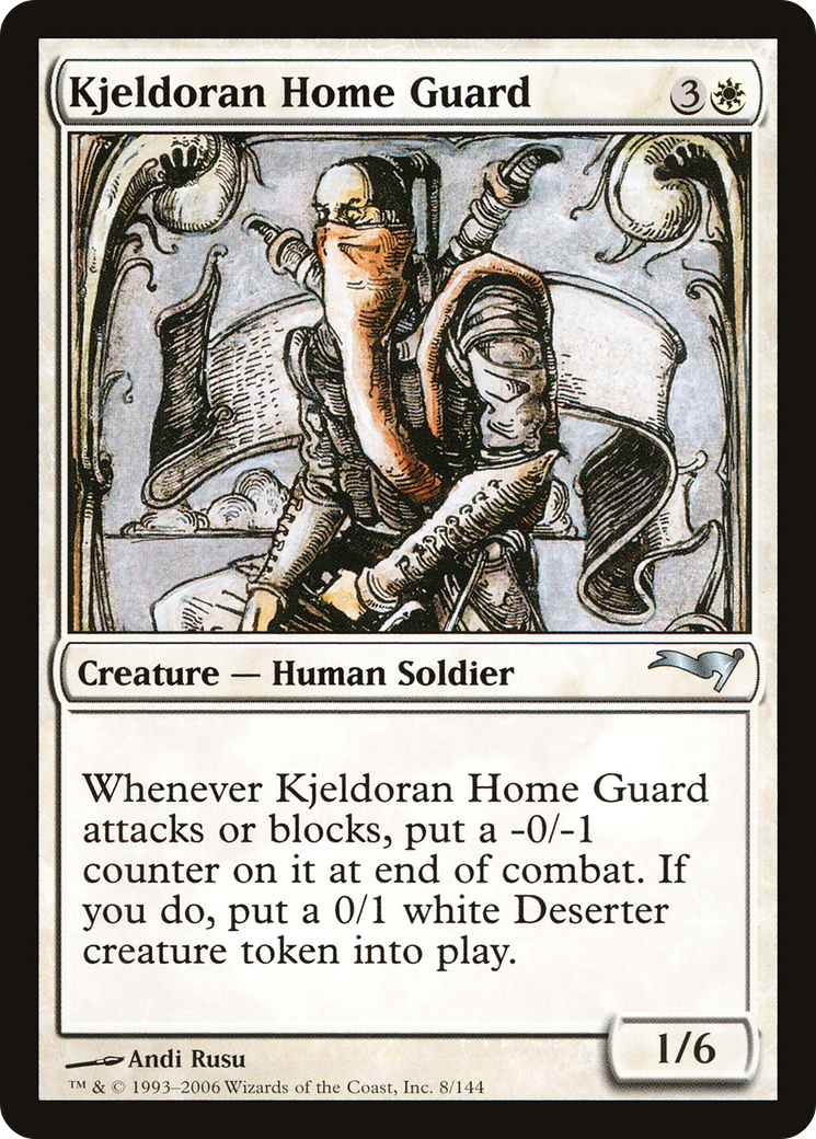 Kjeldoran Home Guard (CST-008) - Coldsnap Theme Decks