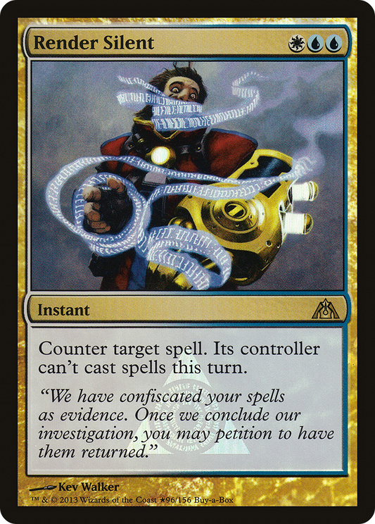 Render Silent (BABP-96★) - Dragon's Maze Promos Foil