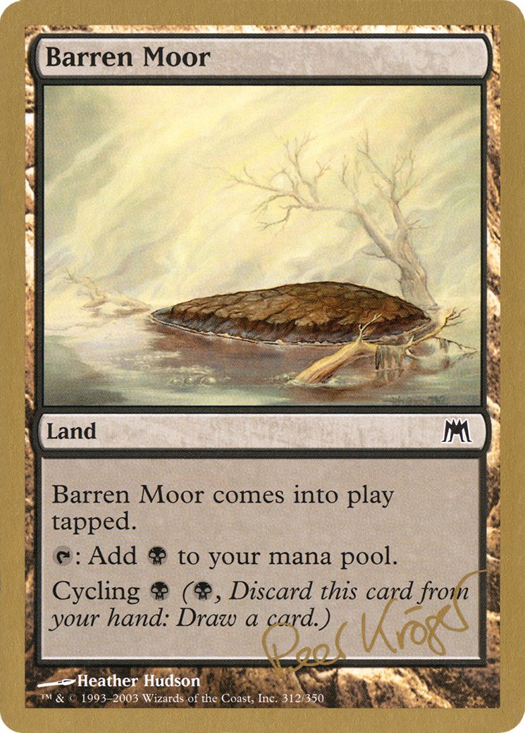 Barren Moor (WC03-PK312) - World Championship Decks 2003