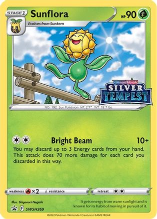 Sunflora SWSH269 - SWSH Sword & Shield Promo Cards Holofoil - Promo