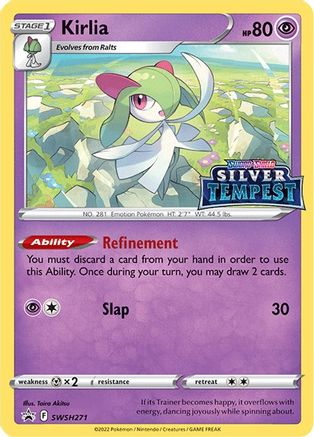 Kirlia SWSH271 - SWSH Sword & Shield Promo Cards Holofoil - Promo