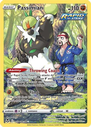 Passimian TG08/TG30 - SWSH12 Silver Tempest Trainer Gallery Holofoil - Ultra Rare