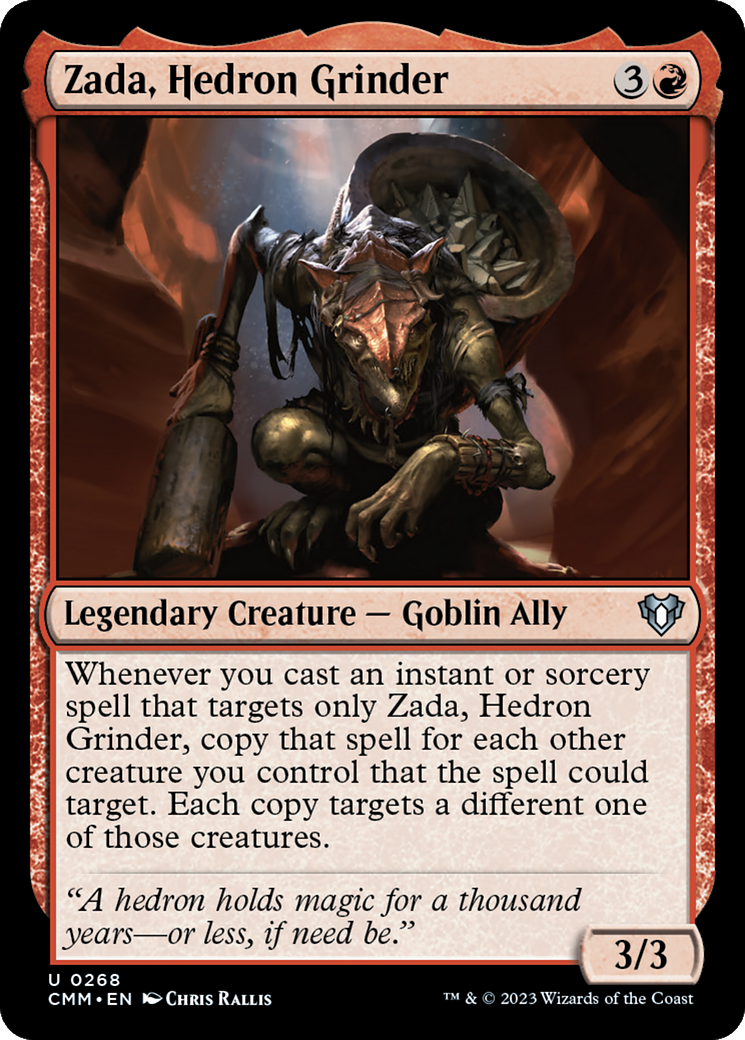 Zada, Hedron Grinder (CMM-268) - Commander Masters