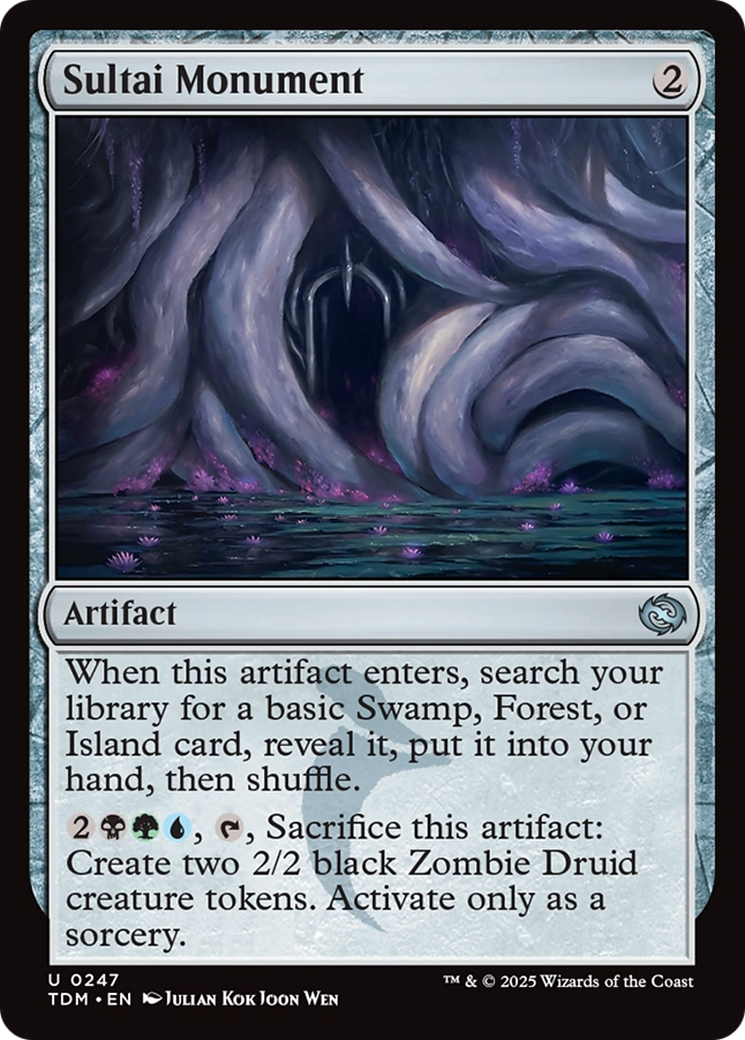 Sultai Monument  (TDM-247) - Tarkir: Dragonstorm Foil