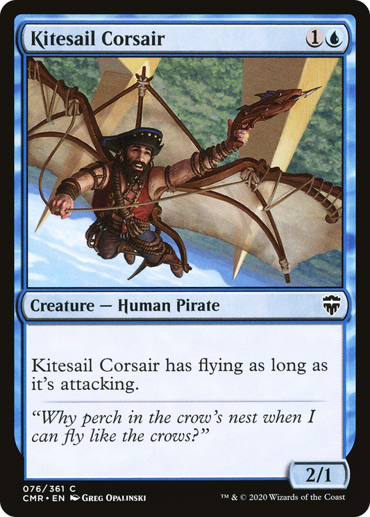 Kitesail Corsair (CMR-076) - Commander Legends Foil