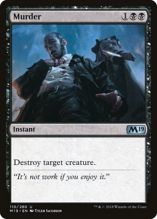 Murder (M19-110) - Core Set 2019