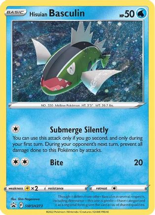 Hisuian Basculin SWSH273 - SWSH Sword & Shield Promo Cards Holofoil - Promo
