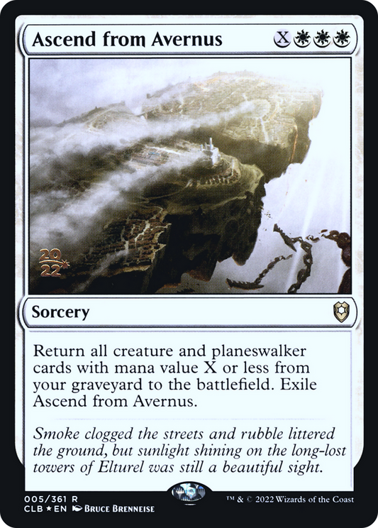 Ascend from Avernus (PRE-05S) - Battle for Baldur's Gate Promos (Prerelease) Foil
