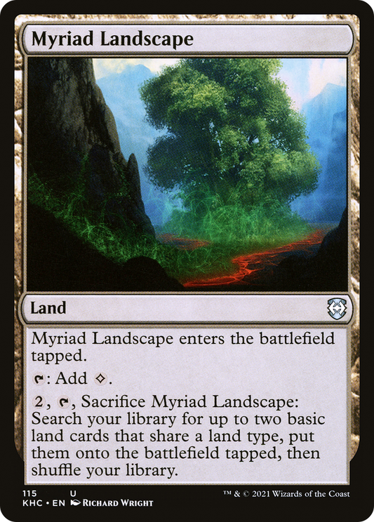 Myriad Landscape (KHC-115) - Kaldheim Commander