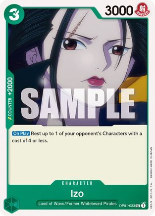 (OP01-033) Izo - Romance Dawn Normal
