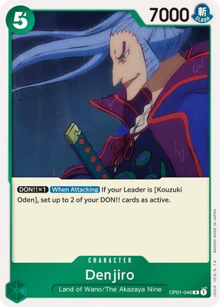 (OP01-046) Denjiro - Romance Dawn Foil