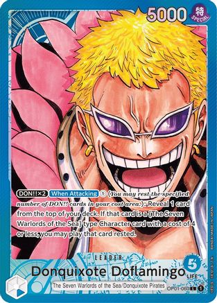 (OP01-060) Donquixote Doflamingo (060) (Parallel) - Romance Dawn Foil