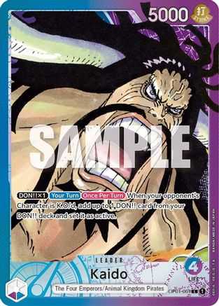 (OP01-061) Kaido (061) (Parallel) - Romance Dawn Foil