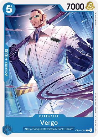 (OP01-065) Vergo - Romance Dawn Normal