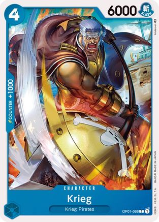 (OP01-066) Krieg - Romance Dawn Normal