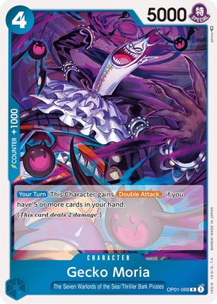(OP01-068) Gecko Moria - Romance Dawn Normal