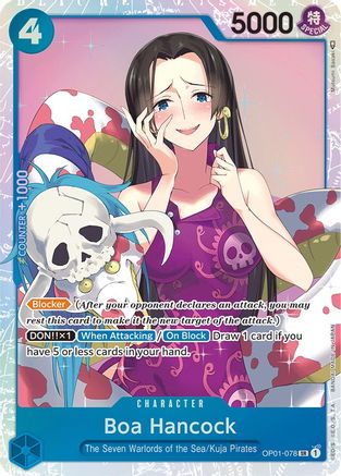 Boa Hancock (OP01-078) - Romance Dawn Foil