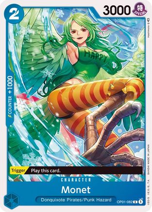 (OP01-082) Monet - Romance Dawn Normal