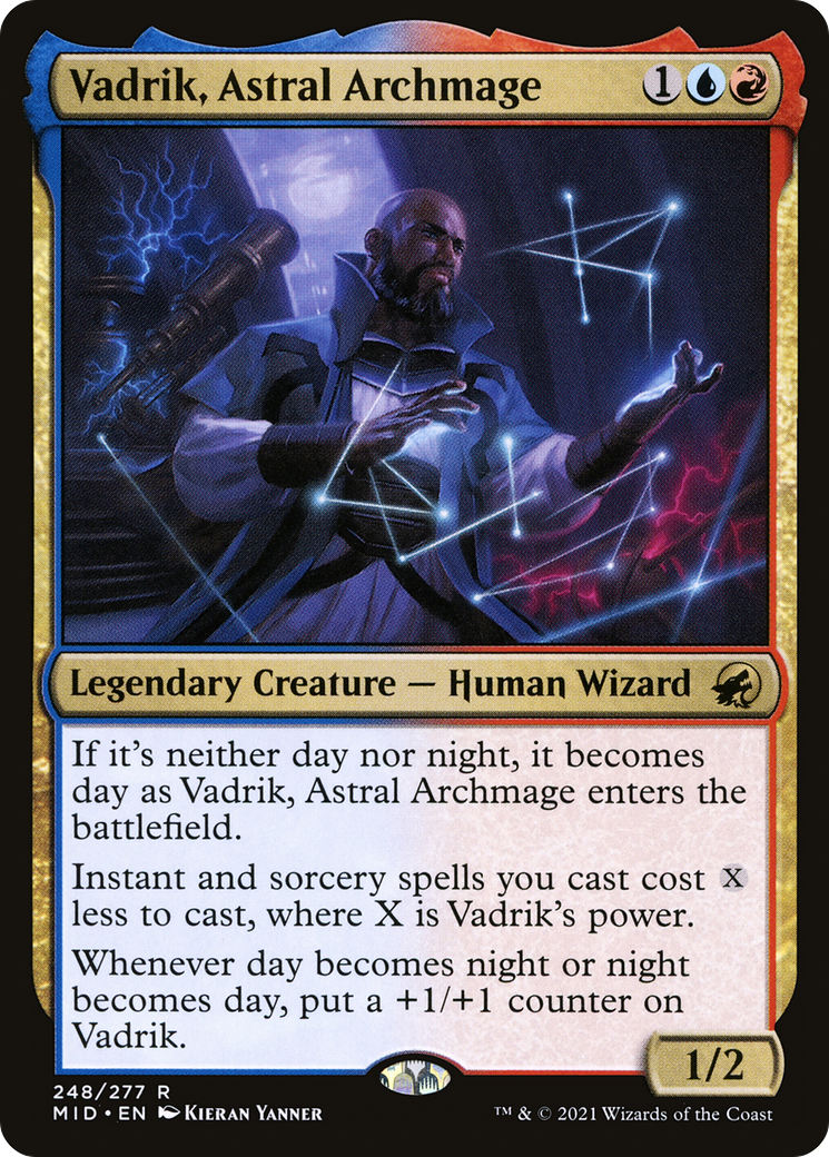 Vadrik, Astral Archmage (MID-248) - Innistrad: Midnight Hunt Foil