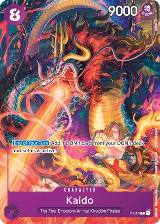 (P-010) Kaido (Tournament Pack Vol. 1) - One Piece Promotion Cards Normal
