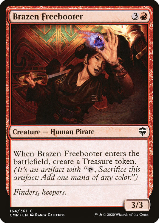 Brazen Freebooter (CMR-164) - Commander Legends