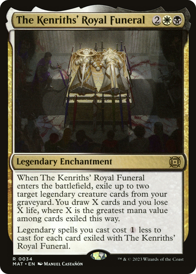 The Kenriths' Royal Funeral (MAT-034) - March of the Machine: The Aftermath Foil