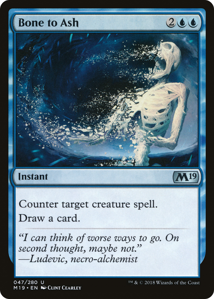 Bone to Ash (M19-047) - Core Set 2019