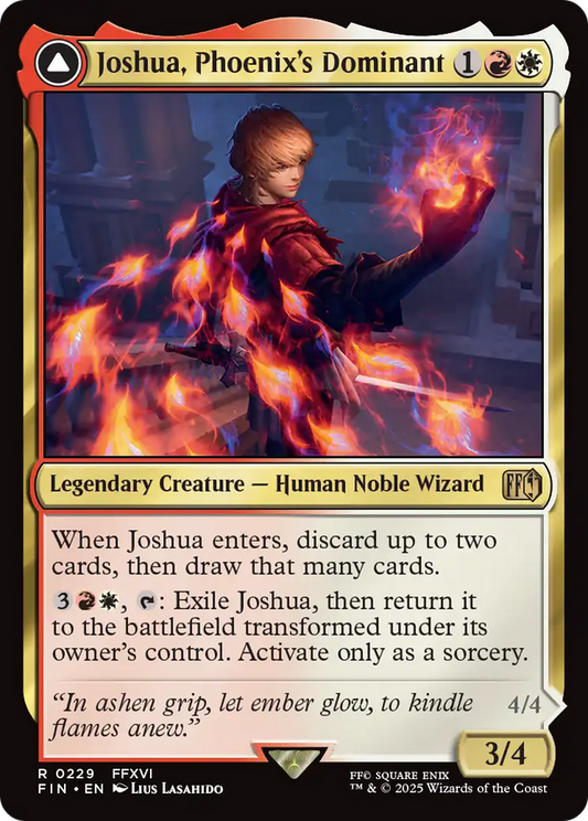 Joshua, Phoenix's Dominant (FIN-229) - FINAL FANTASY