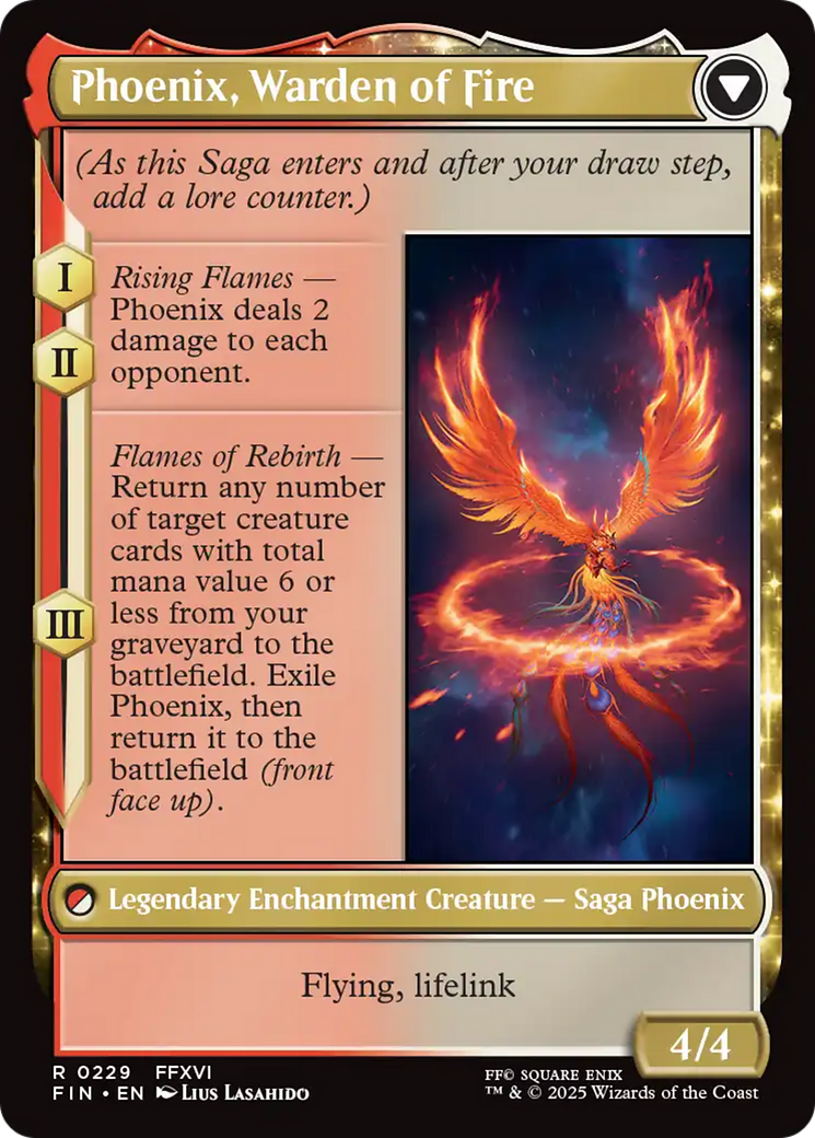 Joshua, Phoenix's Dominant (FIN-229) - FINAL FANTASY Foil