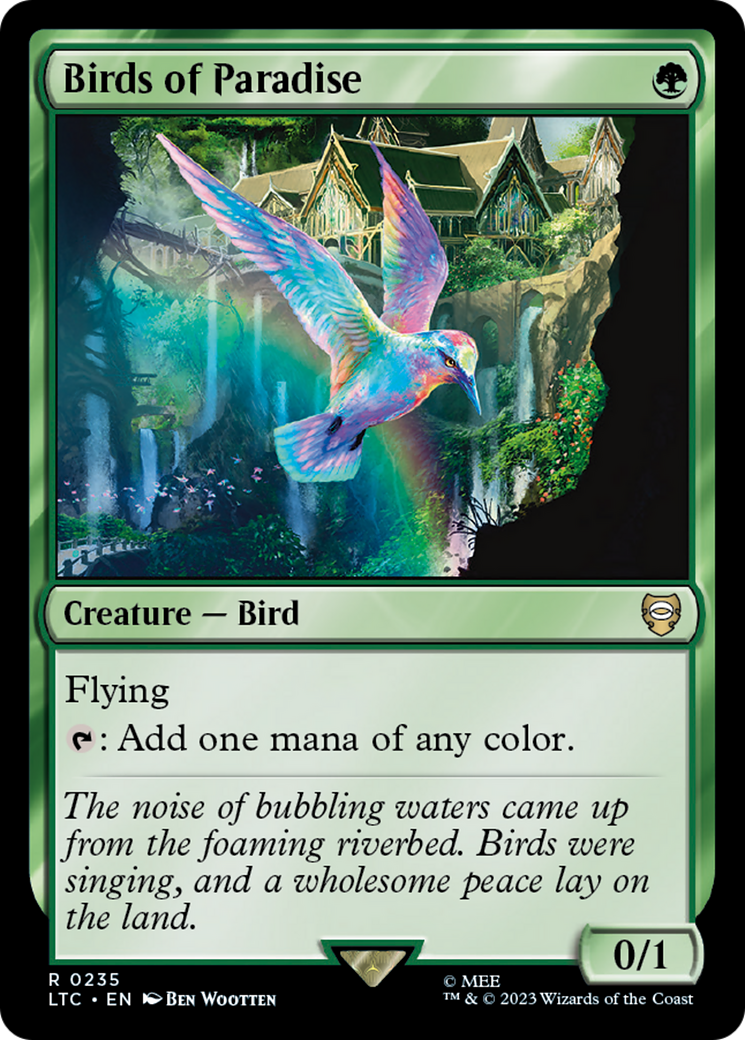 Birds of Paradise (LTC-235) - Tales of Middle-earth Commander