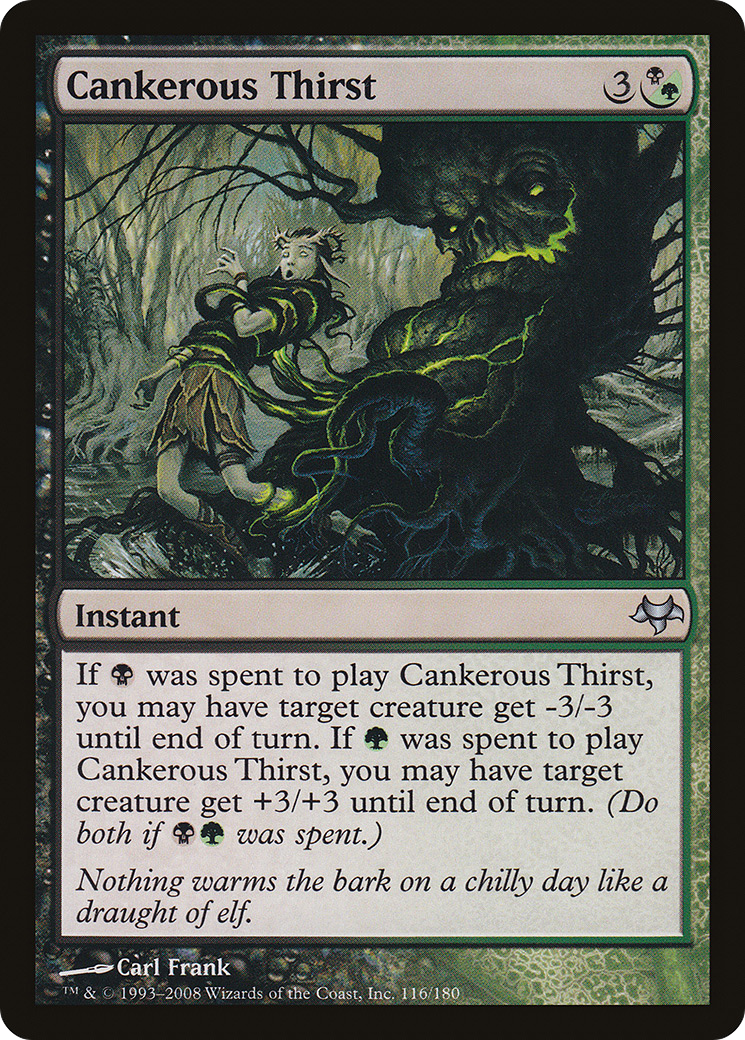 Cankerous Thirst (EVE-116) - Eventide Foil