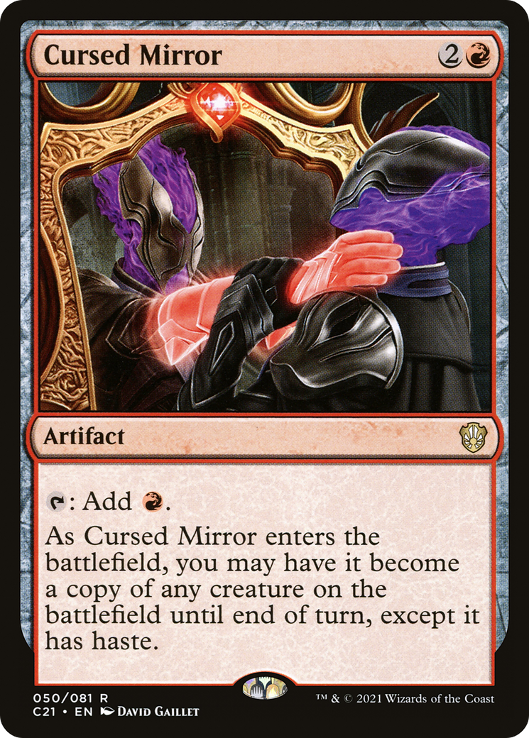 Cursed Mirror (C21-050) - Commander 2021