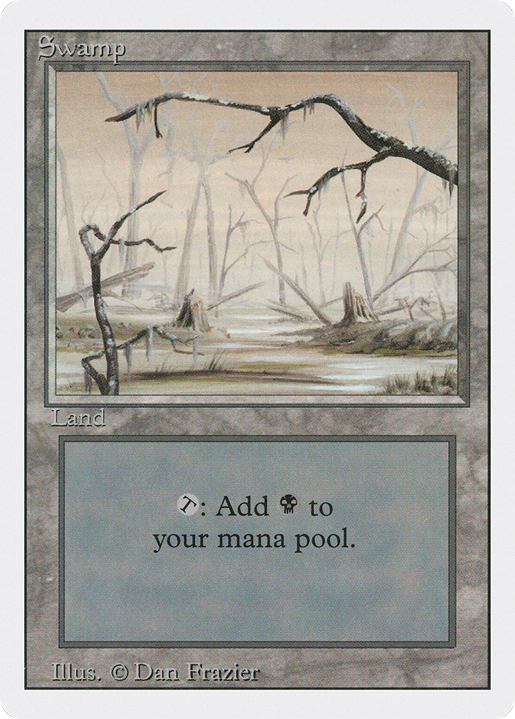 Swamp (3ED-301) - Revised Edition