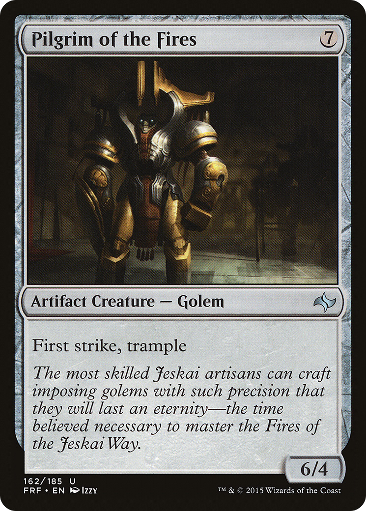 Pilgrim of the Fires (FRF-162) - Fate Reforged Foil