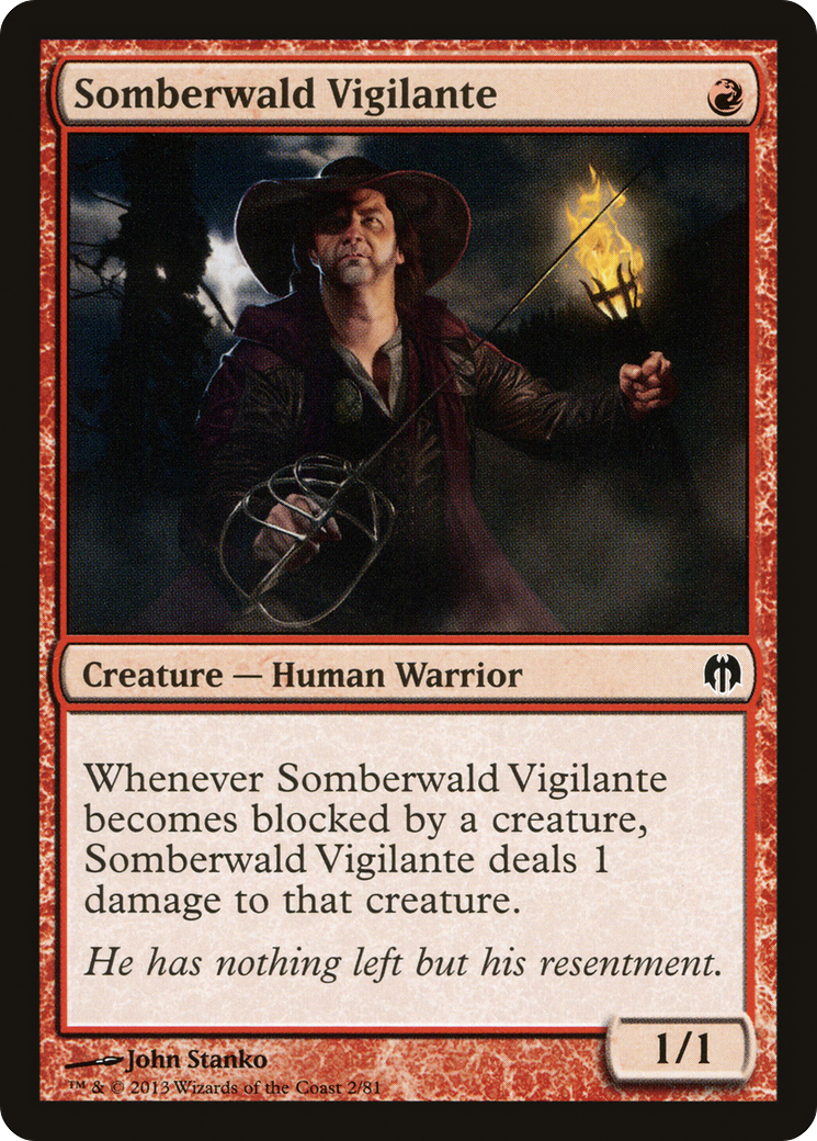 Somberwald Vigilante (DDL-002) - Duel Decks: Heroes vs. Monsters