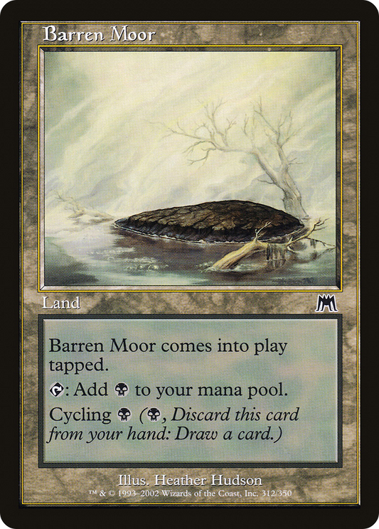 Barren Moor (ONS-312) - Onslaught Foil