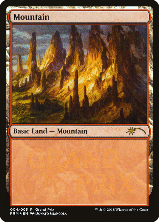 Mountain (GPP-004) - Grand Prix Promos Foil
