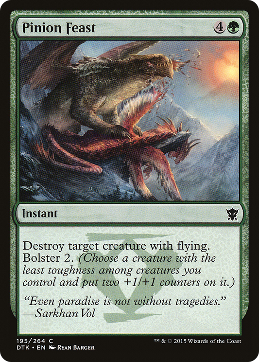 Pinion Feast (DTK-195) - Dragons of Tarkir