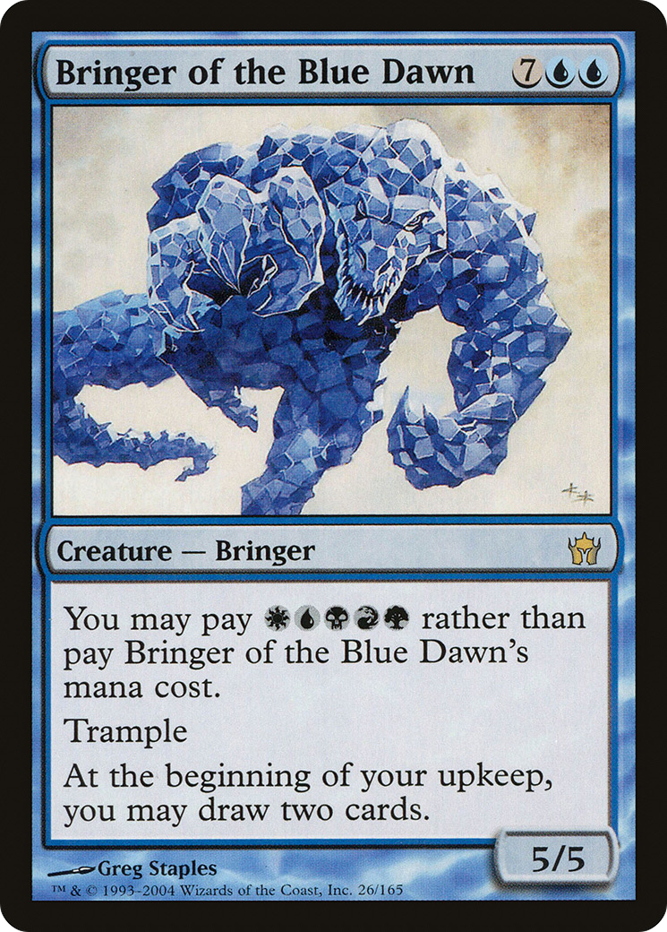 Bringer of the Blue Dawn (5DN-026) - Fifth Dawn