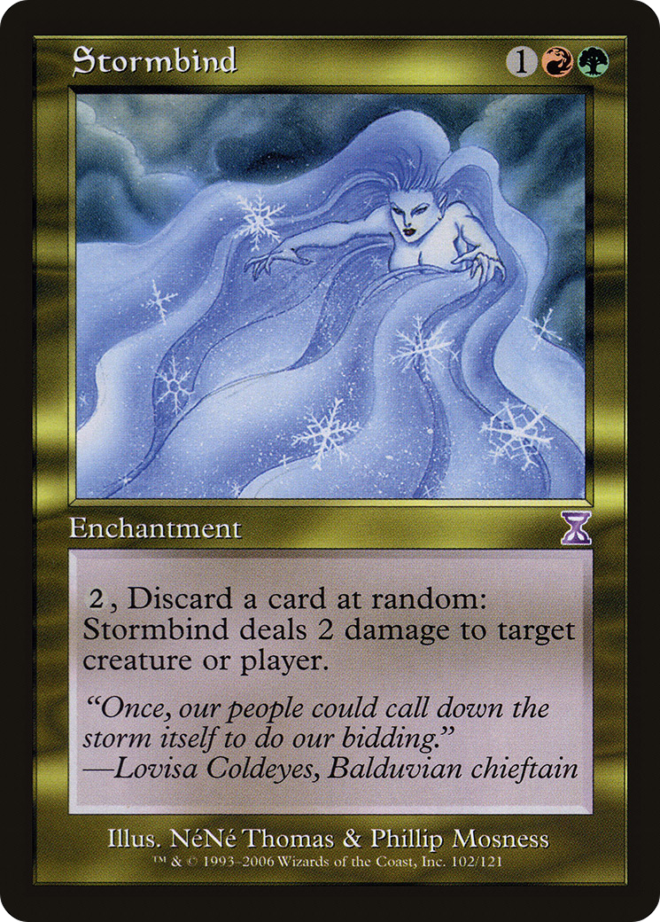 Stormbind (TSB-102) - Time Spiral Timeshifted Foil