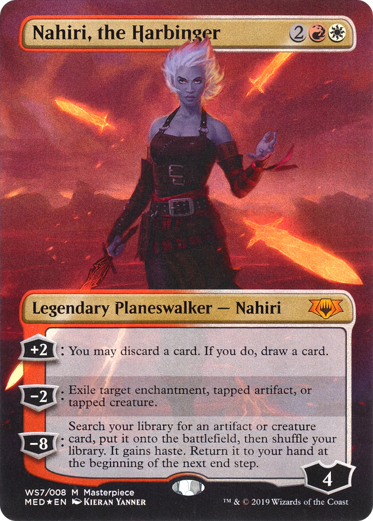 Nahiri, the Harbinger (MED-WS7) - Mythic Edition (Borderless) Foil