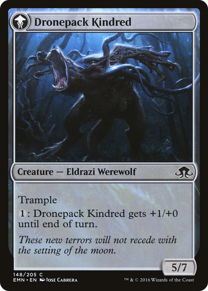 Vildin-Pack Outcast // Dronepack Kindred (EMN-148) - Eldritch Moon: (mooneldrazidfc) Foil