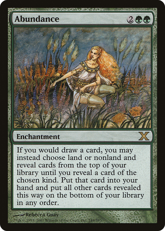 Abundance (10E-249) - Tenth Edition Foil