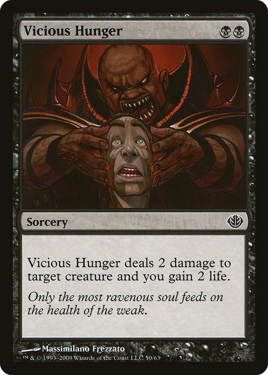 Vicious Hunger (DDD-050) - Duel Decks: Garruk vs. Liliana